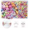 Bead Toys DIY Accessories for Handmade Colorful Approximately 450 24 Storage Case Birthday Toy Girls, Necklaces, Bracelets, Crafts, Kit, Stringing,