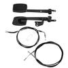 Kit de Cables de Acelerador/Embrague y Pedales de Freno para Go Kart Trike de Derrape ATV Quad Buggy