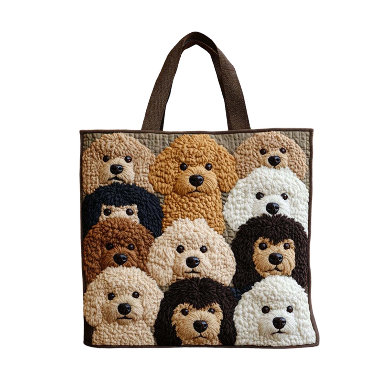 

Сумка с 3D цифровой печатью и персонализированным цветочным дизайном, хлопковая сумка One Size