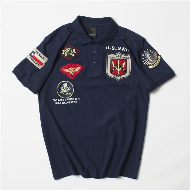 Vintage US Air Force Inspired Polo