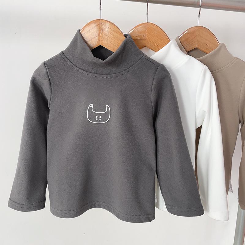 Kinder Fleece Baselayer: Warmes Langarmshirt (270g) für Jungen & Mädchen