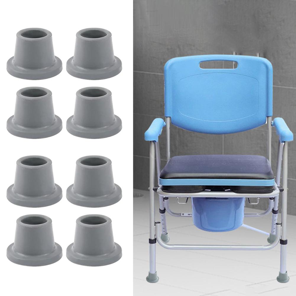 For Shower Chair Foot Pads Set of 8 for Improved Stability and Safety