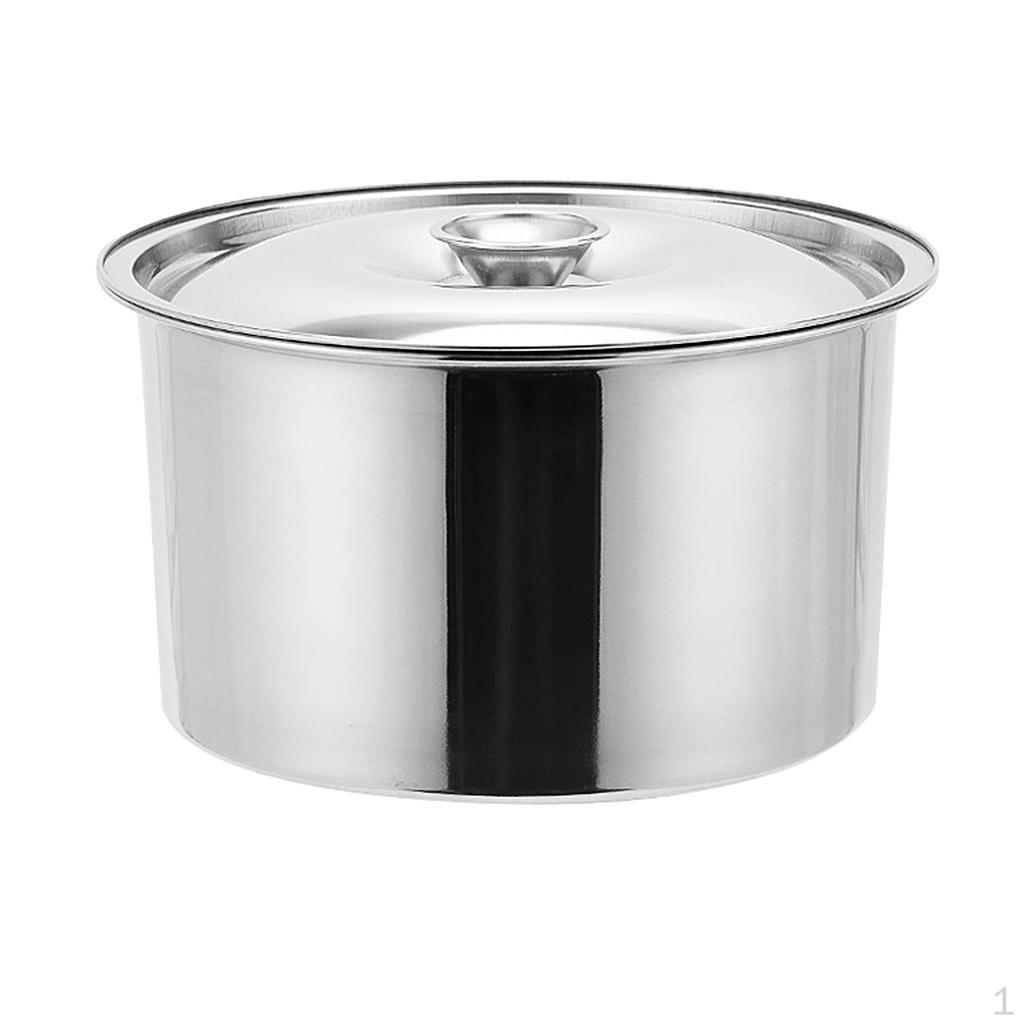 Stainless Steel Seasoning Container Kitchen Condiment Jar 10CM