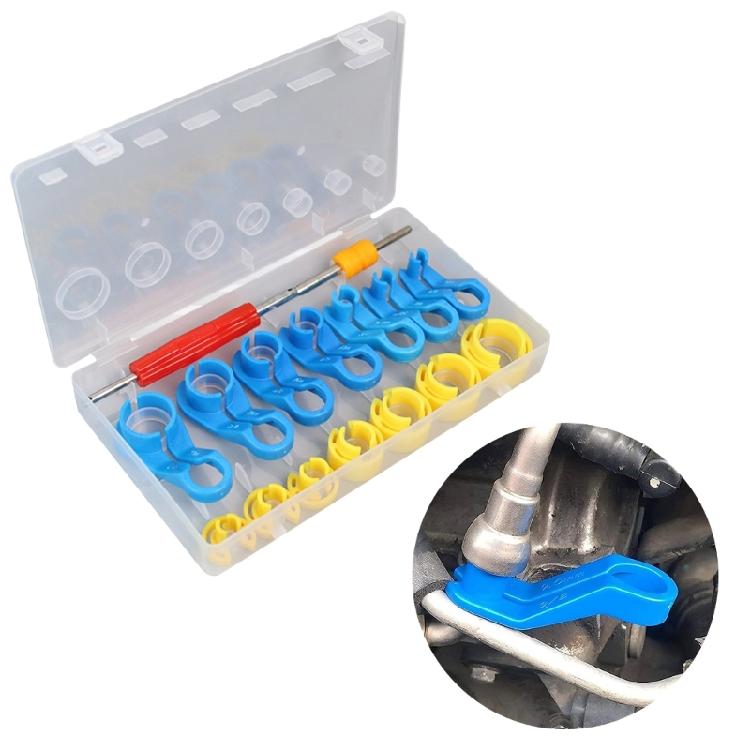 16Pcs Quick Disconnect Remover Tool Oil Line Removal Tool Auto Air Conditioner Hose Repair Tool Release Tool