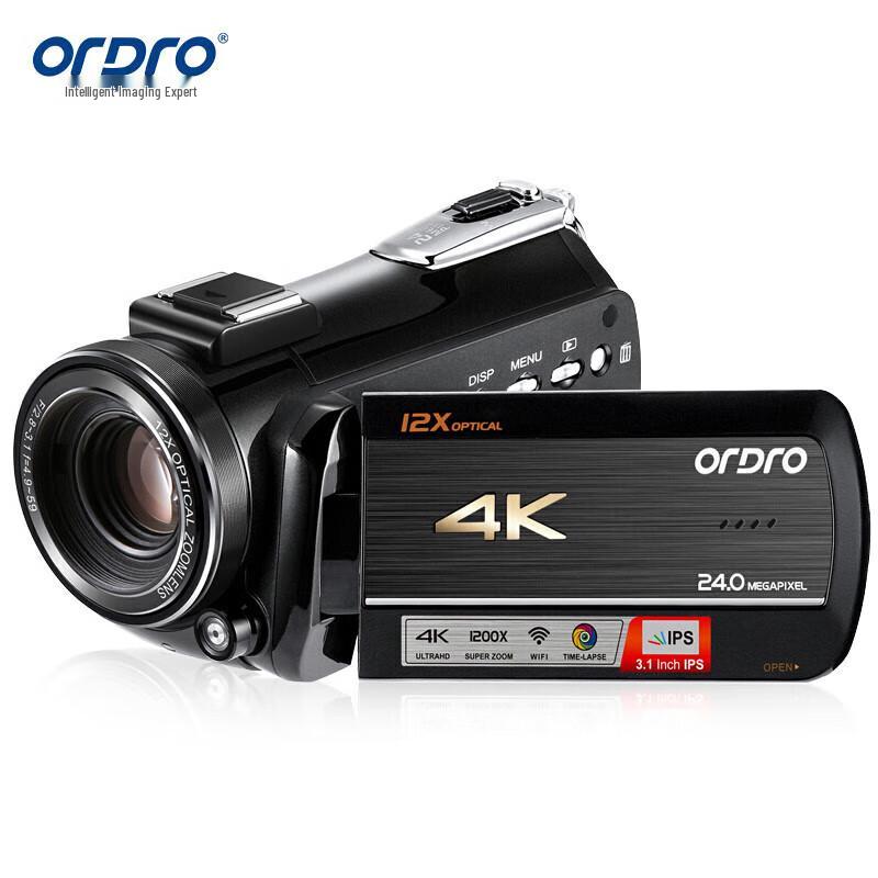 

ORDRO HDR-AC5 4K 12x Optical Zoom Digital Camcorder (CN version)