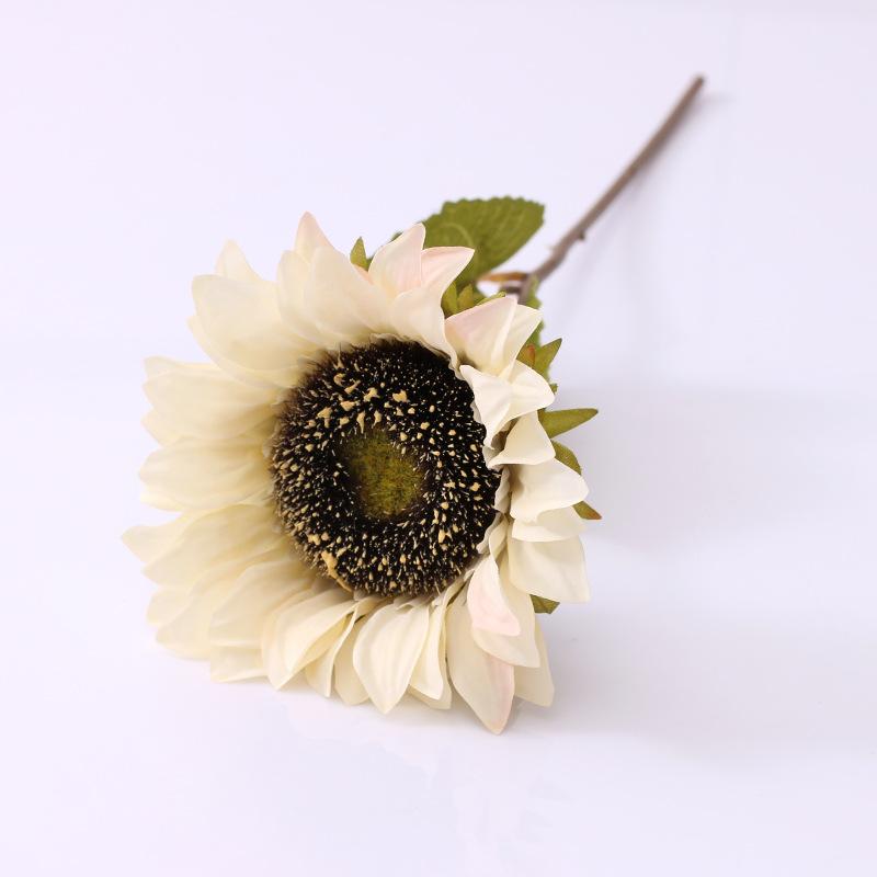 Sunflower Simulation Bouquet Autumn Color Retro Wedding Bride Fake Flower Wedding Shooting Prop Flower
