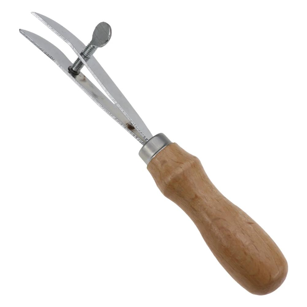 1pc Adjustable Leather Edge Stitching Groover Leather Craft Groove Gouge DIY Tool For DIY Handmade Stitching Groover China Mainland