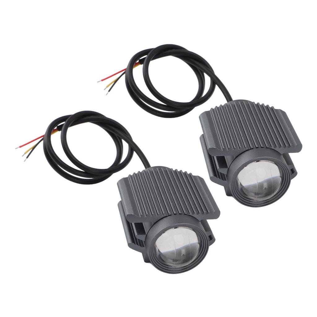 2pcs Motorcycle Spotlight LED IP67 Waterproof Far Near Light Ultra Bright Motorcycle Driving Fog