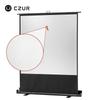 CZUR 100-inch Electric Hydraulic Floor-Pull Projector Screen