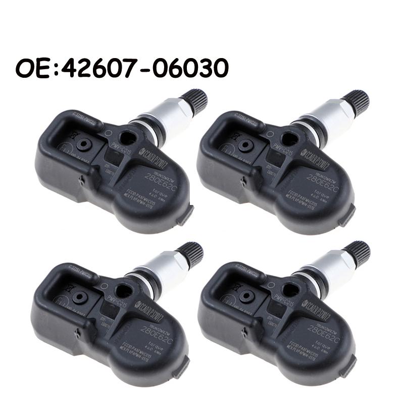 

4 шт. для TOYOTA CAMRY TACOMA AVALON 315 МГц TPMS Датчик давления в шинах PMV-C015 42607-06030 42607-48010
