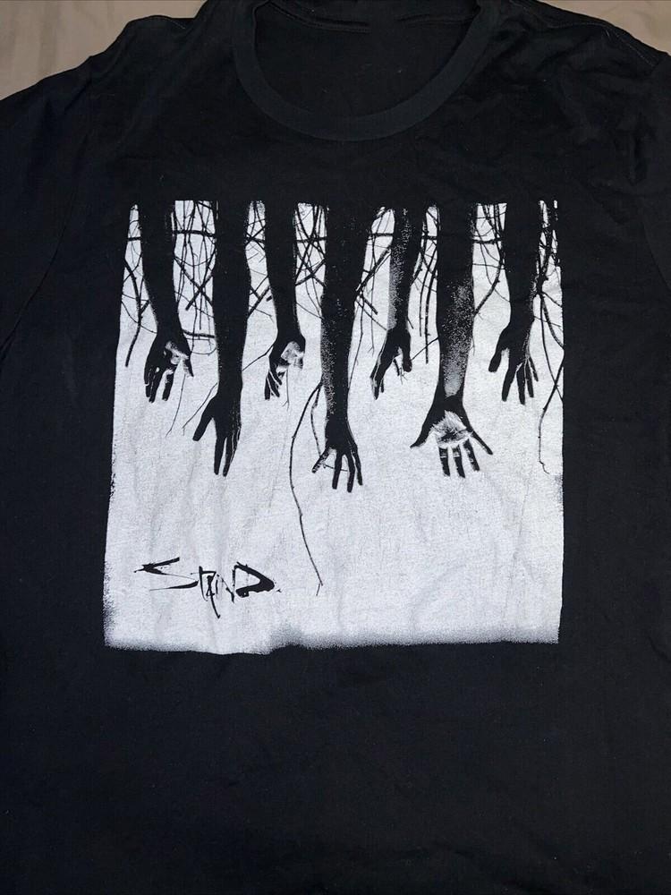 

STAIND Band Short Sleeve Cotton Black All Size Shirt AH1336 - Unisex T-Shirt S