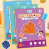 1/3Pcs Pull String 3D Geometry Learning Book with 9/12/15 Solids DIY Paper Folding Geometry Model Kit with Braided Rope Volume Surface Area