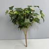 8 Heads Fake Plastic Plants Realistic Simulation Greenery Faux Plants  Birthday Decor