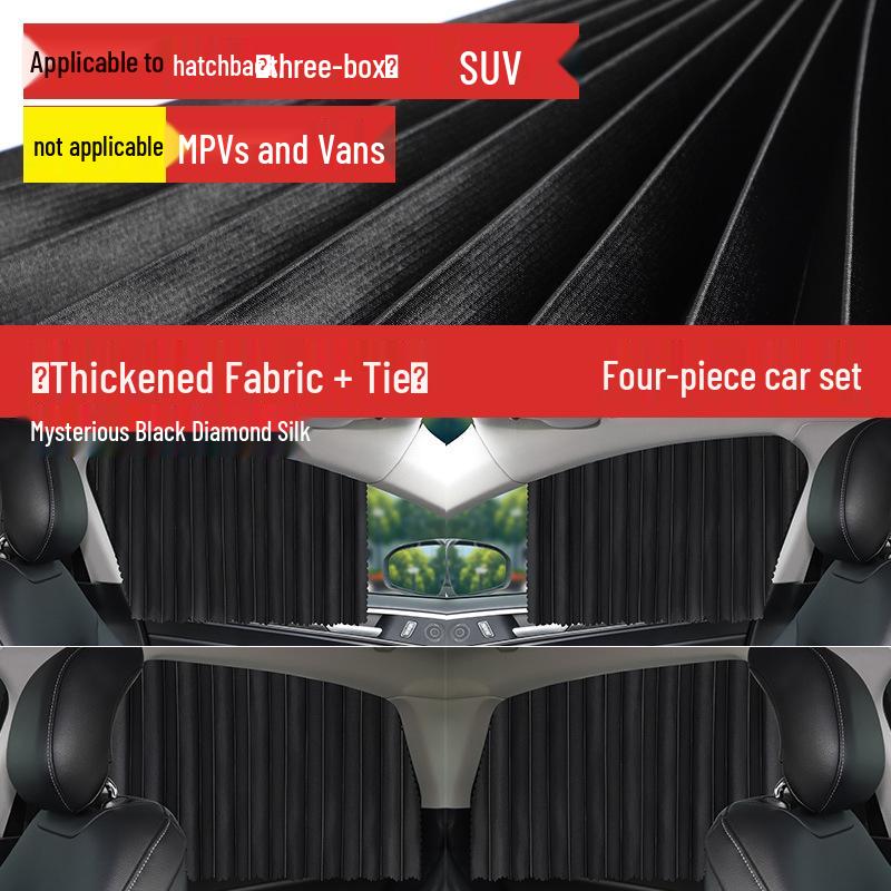 Volvo Rear Window Sunshade Curtains for XC60, S60, S90, XC90, XC40, V60