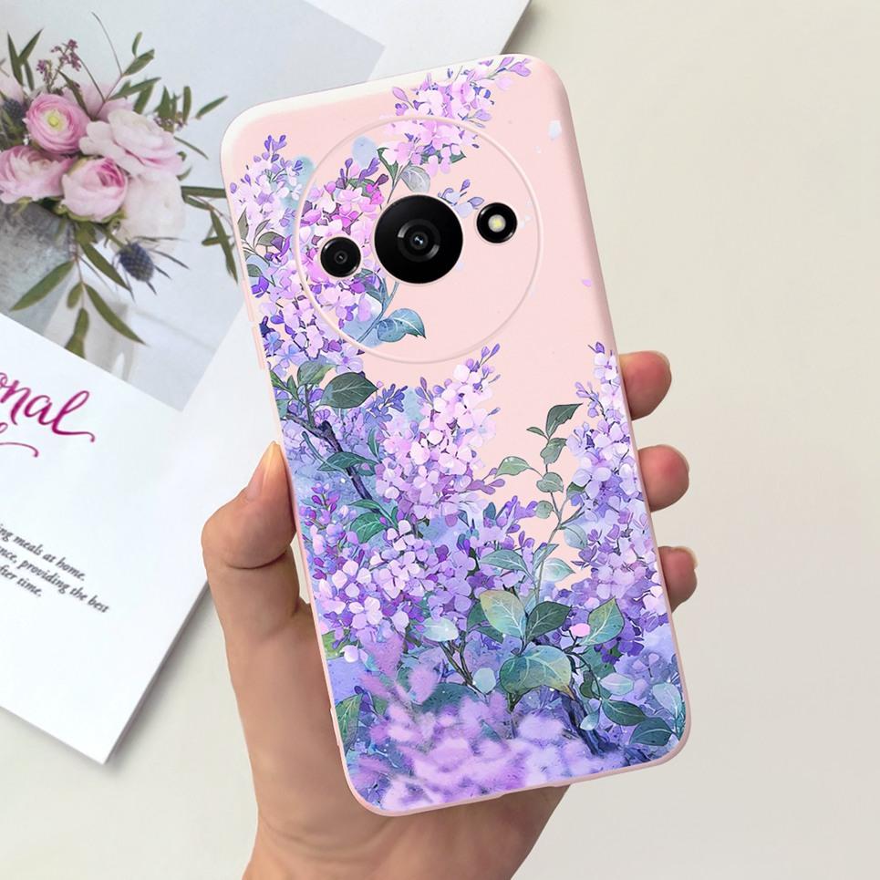 For Funda Xiaomi Redmi A3 Case Women Fashion Girly Flower Butterfly Bumper For Xiaomi Mi A3 Mia3 RedmiA3 Coque Soft Silicone