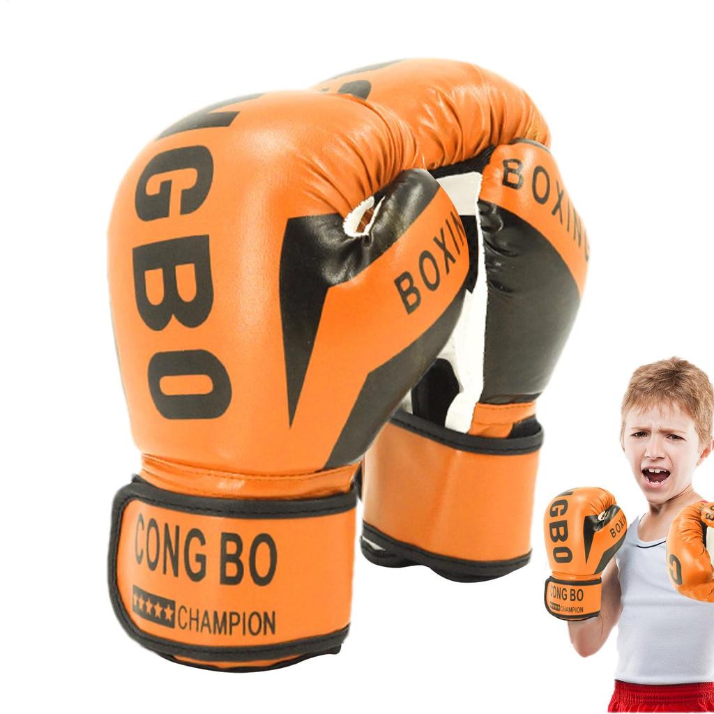 Boxing Training Gloves Child Punching Gloves Breathable Safe Sparring & Training Gloves for Boxing Kickboxing Thai Accessories