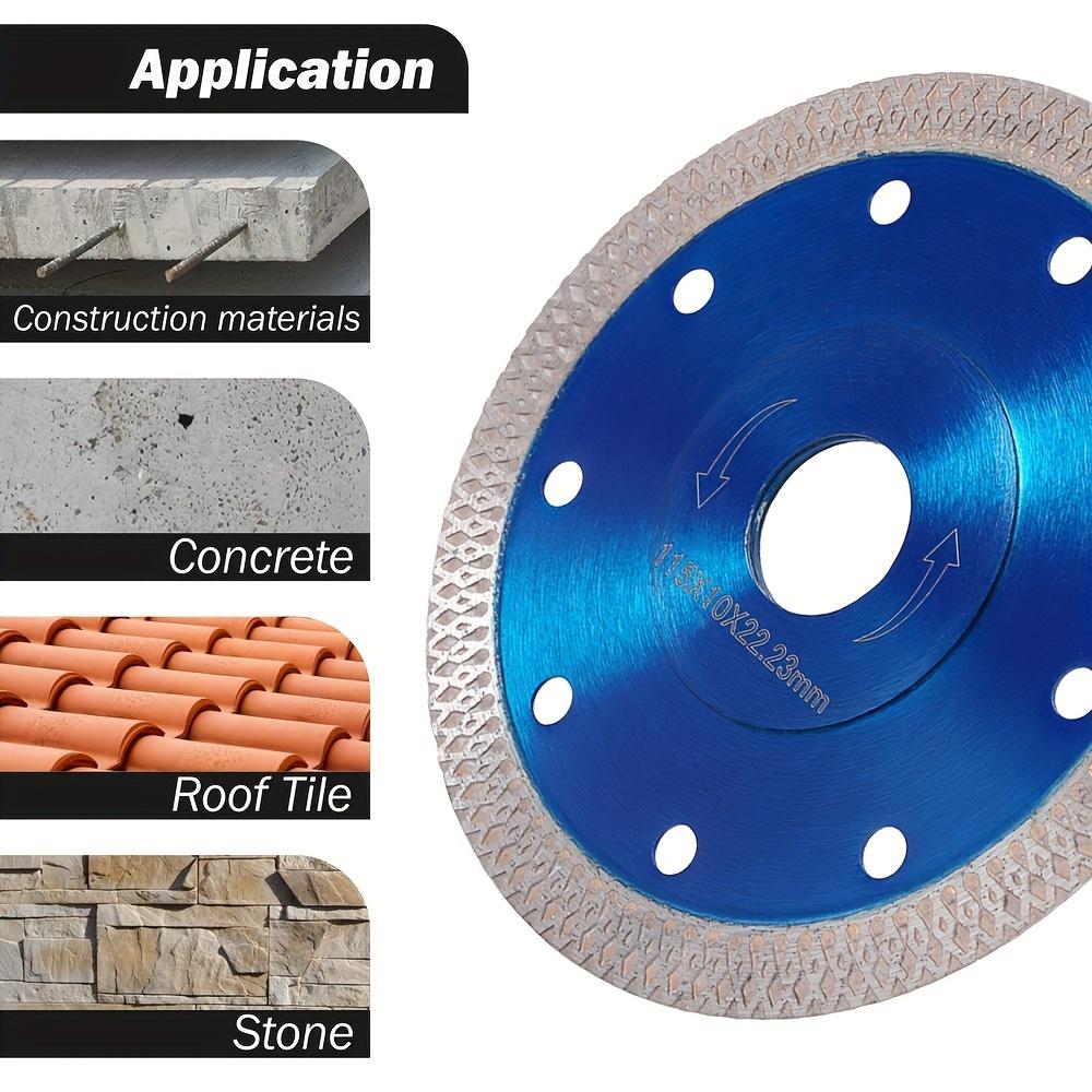 High Quality 115mm Diamond Saw Blade, Granite Marble Cutting Disc, Ceramic Tile Blade for Diamond Dry Cutting of BladeColor