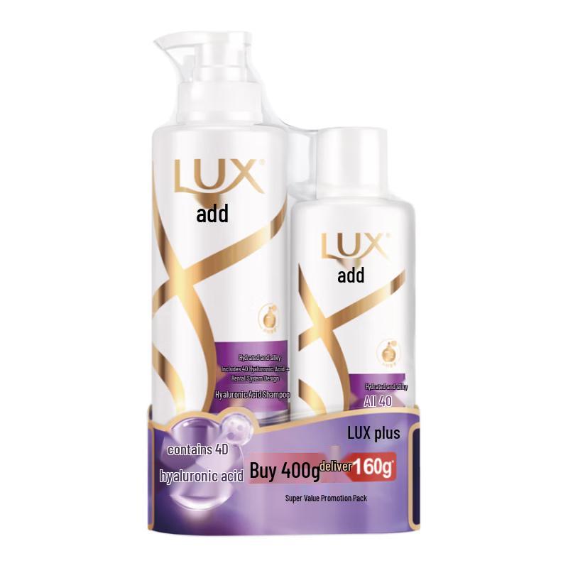 Lux Hyaluronic Acid Hydrating & Silky Shampoo Twin Pack