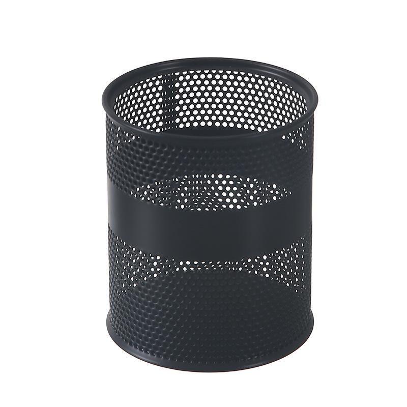Multifunctional Metal Pen Holder – Stylish Iron Art Stationery Storage with High-End Appeal for Desk Organization