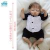morytrade reborn doll realistic 45cm soft to hold approx. 1.3kg (panda costume) 6+