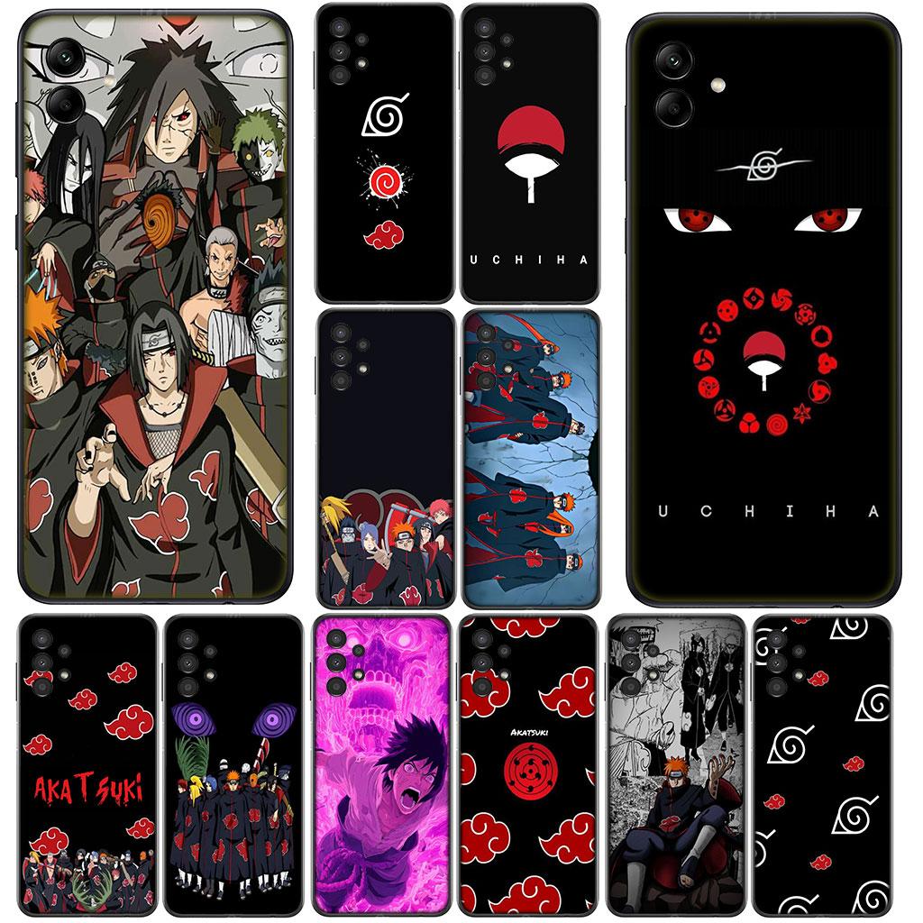 Phone Cover Itachi Uchiha Narutos Akatsuki Sasuke for Samsung Galaxy S22 S21 S20 Fe Ultra S9 Plus A13 A22 M21 M31 M55 M15 Case