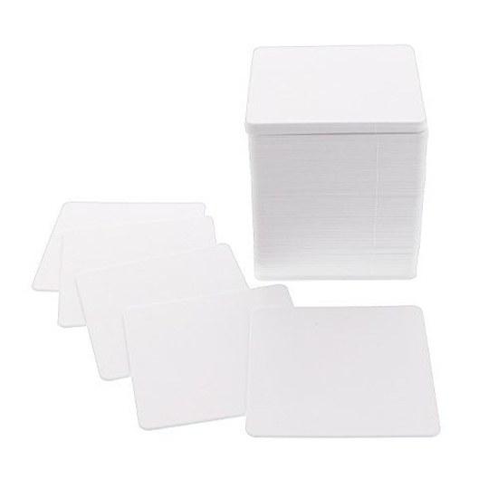 Daikoku Kogyo Coaster White 8.58.5cm Plain Square 100 Pieces Per Pack