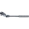 Yamashita Kogyo Kenkyusho Swivel Ratchet Handle Overall Length 161mm 2774N Ko-ken 1/4" (6.35mm) SQ. (Knurled Grip)