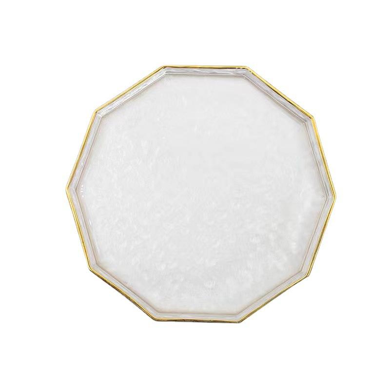Hand-Painted Glass Plate DIY Kit: Jewelry or Fruit Plate for Mother's Day, Salon Team Building, or Handmade Activities