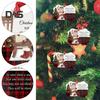 Christmas Jesus Nativity True Story Ornament Xmas Tree Hanging Decoration 2D Flat Acrylic Pendant for Christmas New Year Celebrations