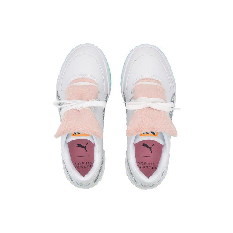 Sophia Webster x Puma Cali Mid-Top Fur Leather