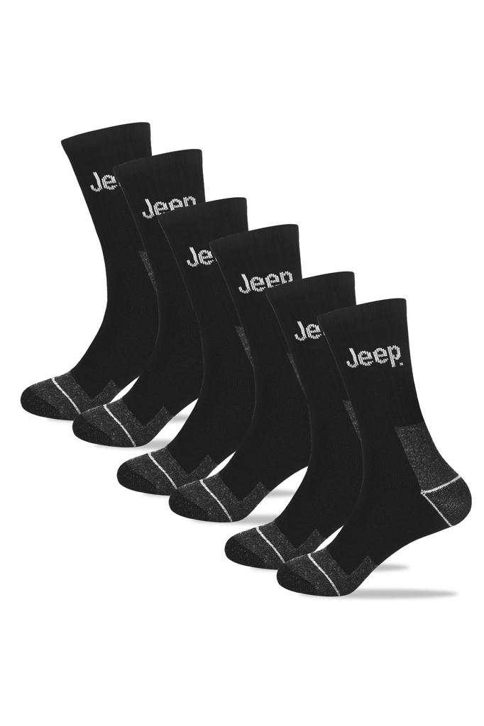 JEEP Men's Work Socks Cotton 9 Pairs