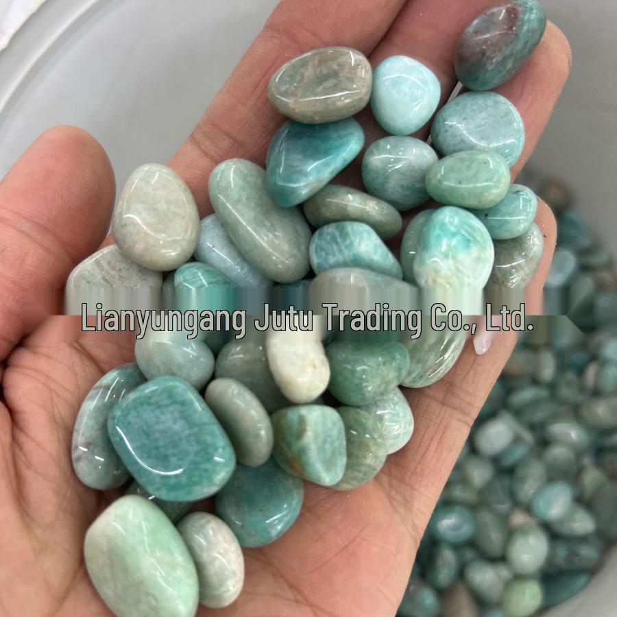 Natural Crystal Agate Jade Gemstone Ornaments for Bonsai or Fish Tanks (12-15mm)