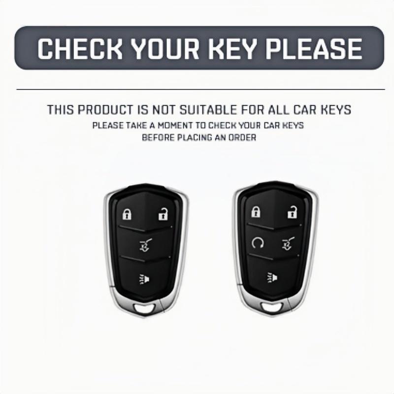5/4 Bottons Phnom Penh  Fashion Car Smart Remote Key Case Cover Shell for Cadillac ATS XTS XT5 XT4 CT6 XT6 CTS DTS ESV STS ELR Accessories
