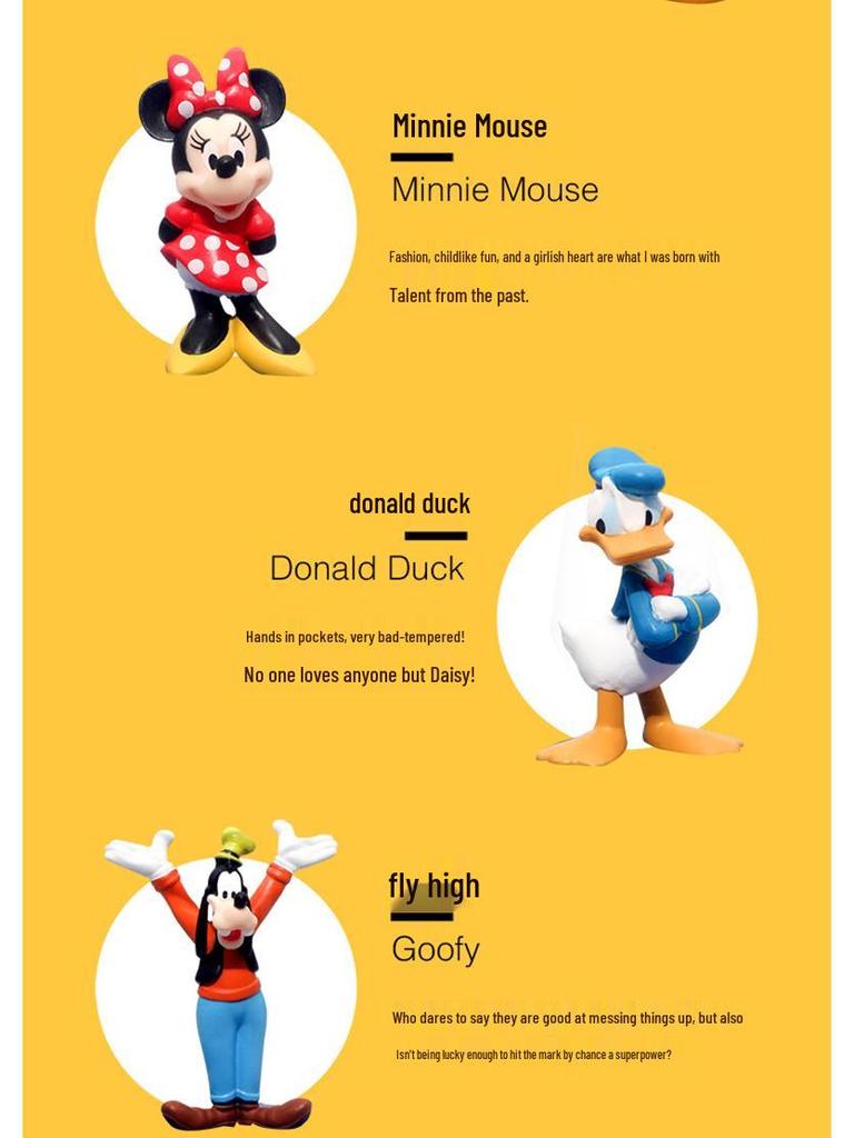 Genuine Winnie the Pooh & Donald Duck Ornaments: Blind Box Dust Cover Collectibles & Gifts