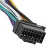 ISO Radio Harness Adapter ABS Langlebig Radio ISO Harness Stecker für