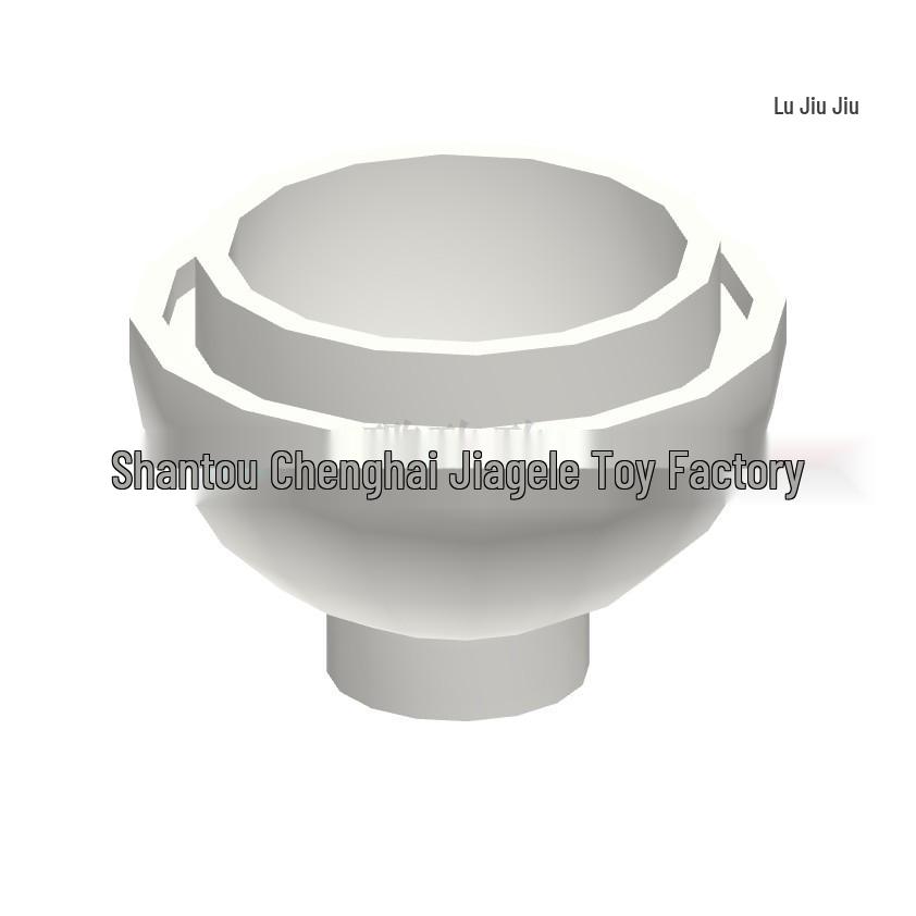 50G+ MOC Building Blocks Compatible 15395 Spare Parts 2x2 Round Container Vessel