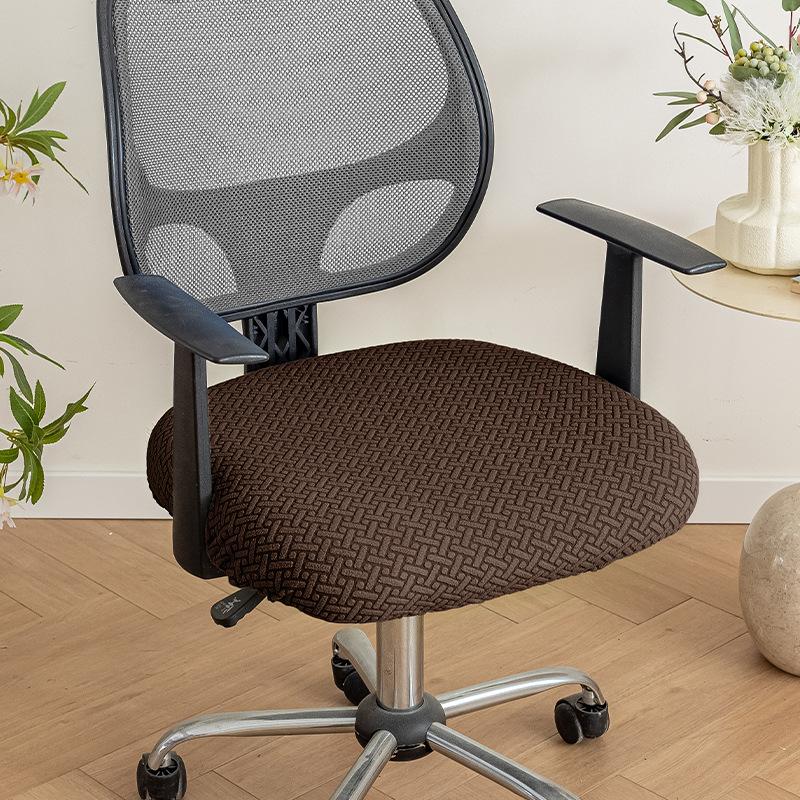 Computer Chair Cover Four Seasons Universal Elastic Slip-resistant Work Chair Cover Home Seat Cushion Cover Universal Seat Cover