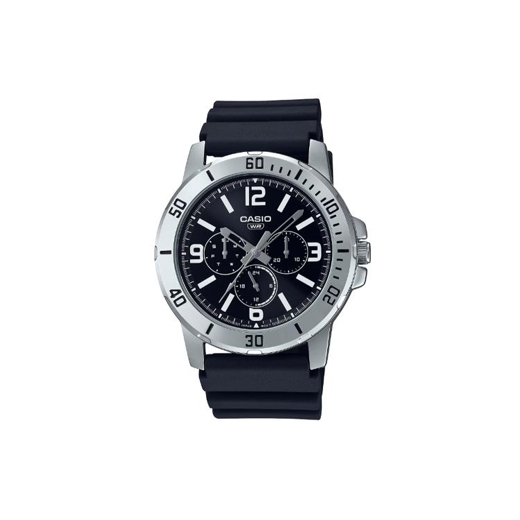 CASIO Men Standard Series Black Watch MTP-VD300-1B MTP-VD300-1B Black Dial