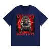 The Lion Doesn't Wipe Funny Meme Print T Shirts Men Women Classic Vintage Oversized T Shirt Cotton Loose T-Shirt