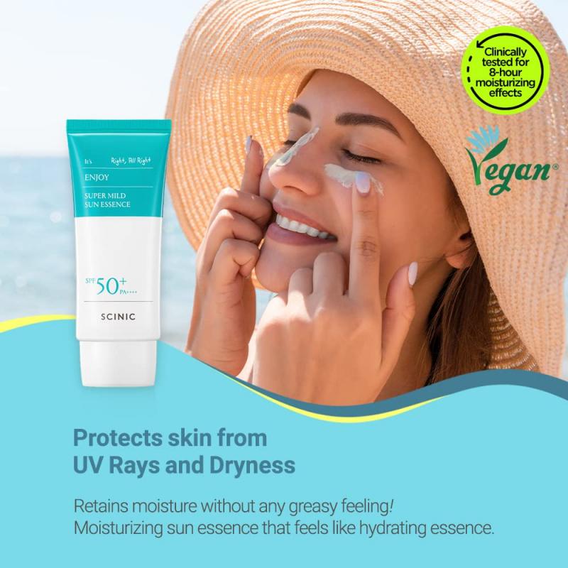 SCINIC Enjoy Super Mild Sun Essence 50ml SPF50+ PA++++