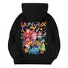 Sweatshirts For Teen Girls Letter Print Graphic Hoodies Casual Long Sleeve Drawstring Pullover Cute Oversized Hoodie