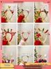Niedlicher Rentiergeweih-Haarclip & Weihnachtsbaum-Stirnband - Festliches Haaraccessoire