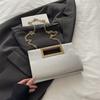 2026 Summer Lacquer Leather Women's Square Gold PU Banquet Bag Fashion Classic Large Capacity Storage Single Shoulder Chain Bag