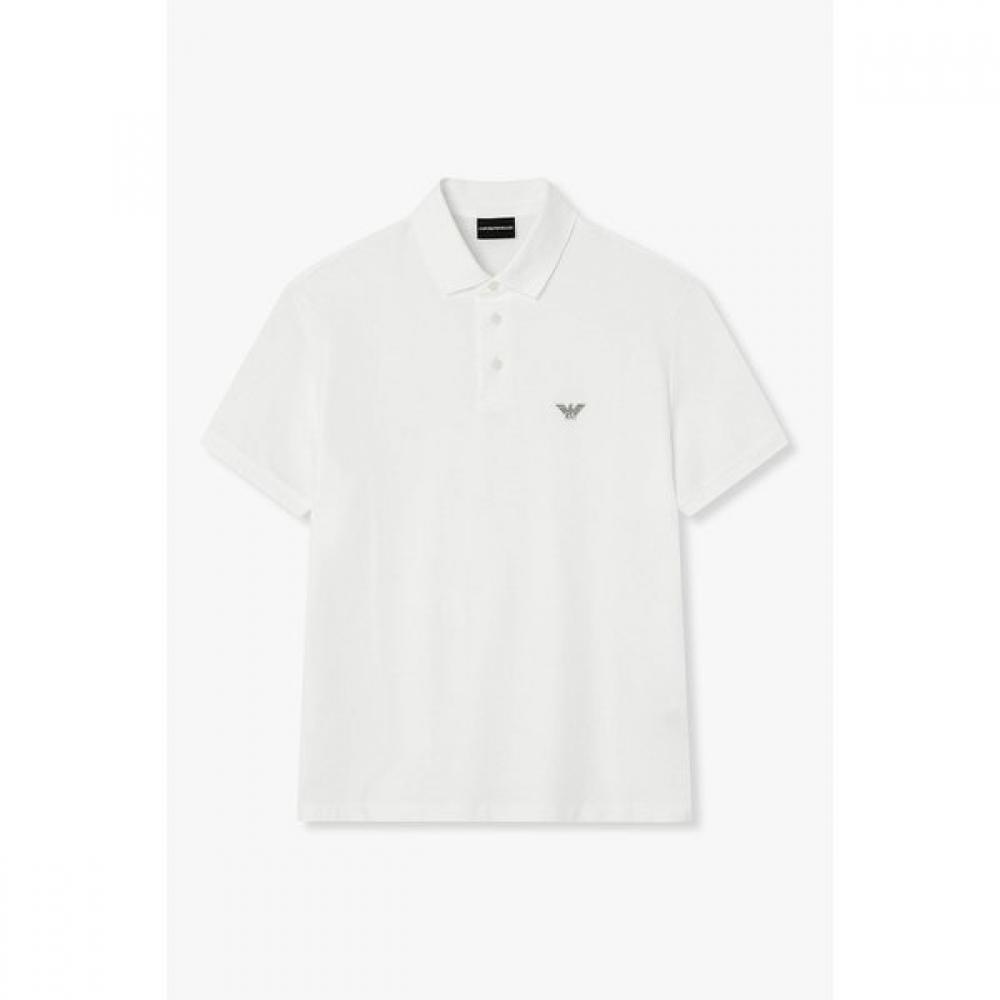 Emporio Armani Men S Eagle Point Pique Polo Shirt A516126016 S