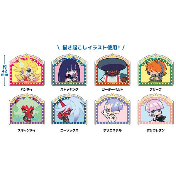 Panty & Stocking with Garterbelt Acrylic Clip 8pc Box