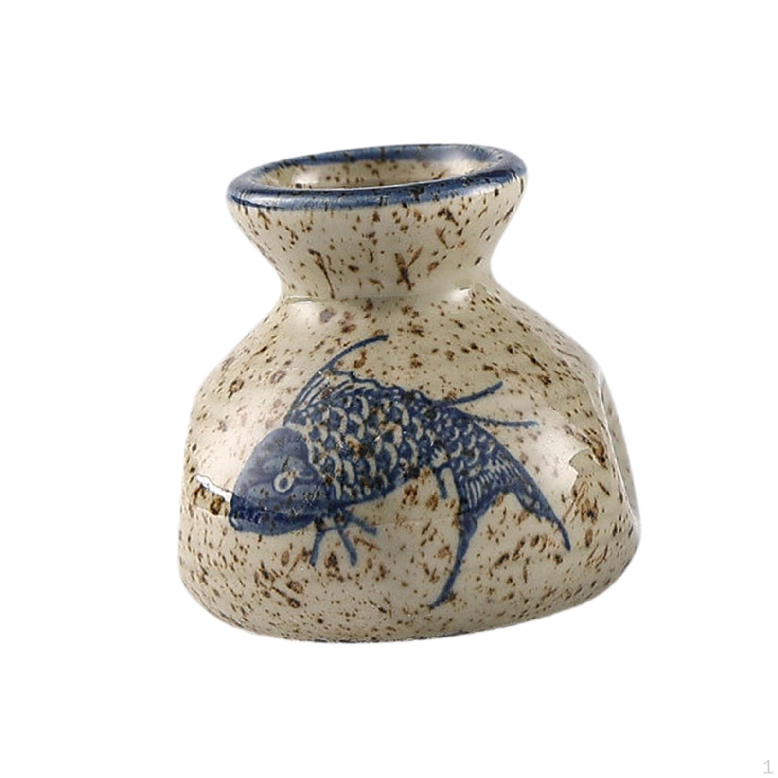 

Ceramic Jar for Toothpick Storage in Office And Hotel