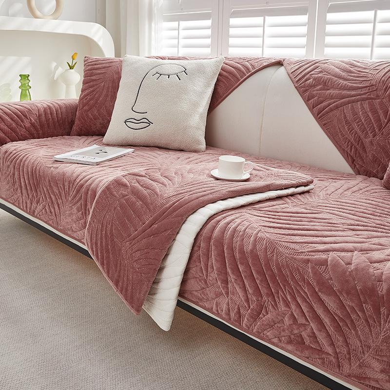 Sofa Cushion Four Seasons Universal Non-Slip Sofa Cover Full-Cover Elastic Seat Cushion Cream Sofa Hat