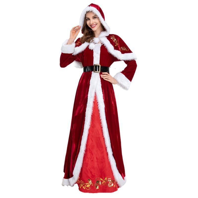 New Christmas Christmas Clothing Women's Christmas Party Clothing Long Dress Dress Party Clothing