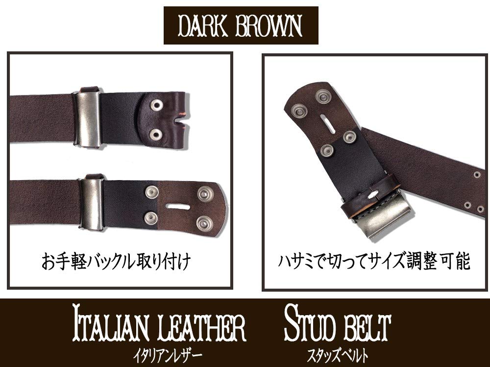 WING LEATHER Curea Italiană Autentică Culoare Închisă Curea Autentică Maro Închis, Piele, Pentru Bărbați, Piele, Doar, De Înlocuire, Negru, Maro, Alb, Bleumarin, Roșu, Piele,