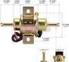 Universelle elektrische Kraftstoffpumpe für Autos, Diesel, Benzin, 12 V, EP500-0, 035000-0460, 12585-52030, 1258552031, EP500, FP-1010-G